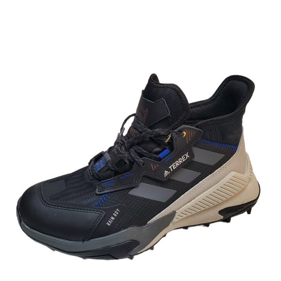 Adidas Mens Outdoor Terrex HyperBlue Mid Top Rain Ready Sneakers 7D Blac… - Picture 1 of 8